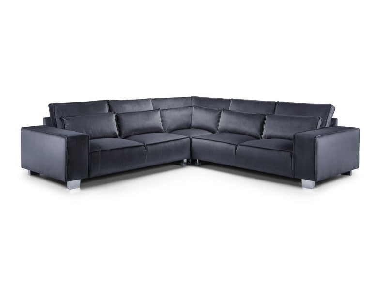 Sloane Corner Sofa - Grey - Dante Furniture