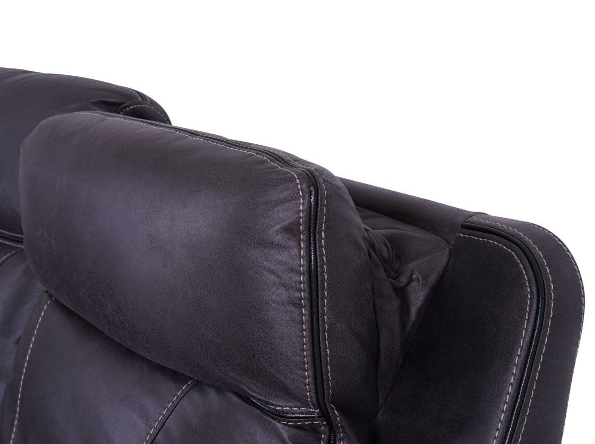 Vinson Pro recliner sofa – headrest side view