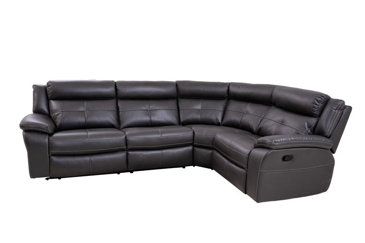 Langdale Grey Recliner RHF 2C1 Corner Sofa - Dante Furniture
