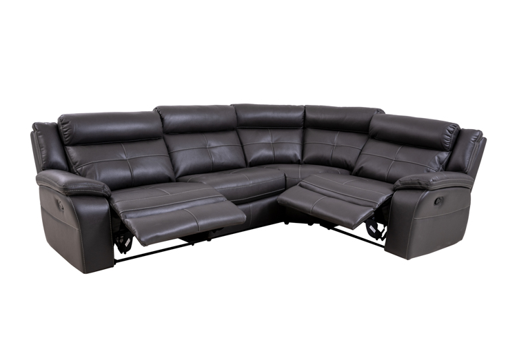 Langdale Grey Recliner RHF 2C1 Corner Sofa - Dante Furniture - image 2
